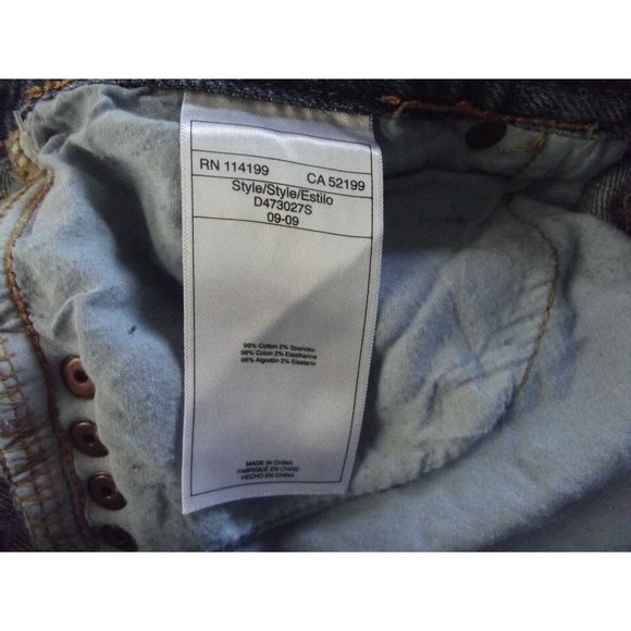 Roxy Jr Sz 3 Pismo Super Skinny Fit Skycraper Studs Jeans sandblasted desttoyed - Picture 11 of 11